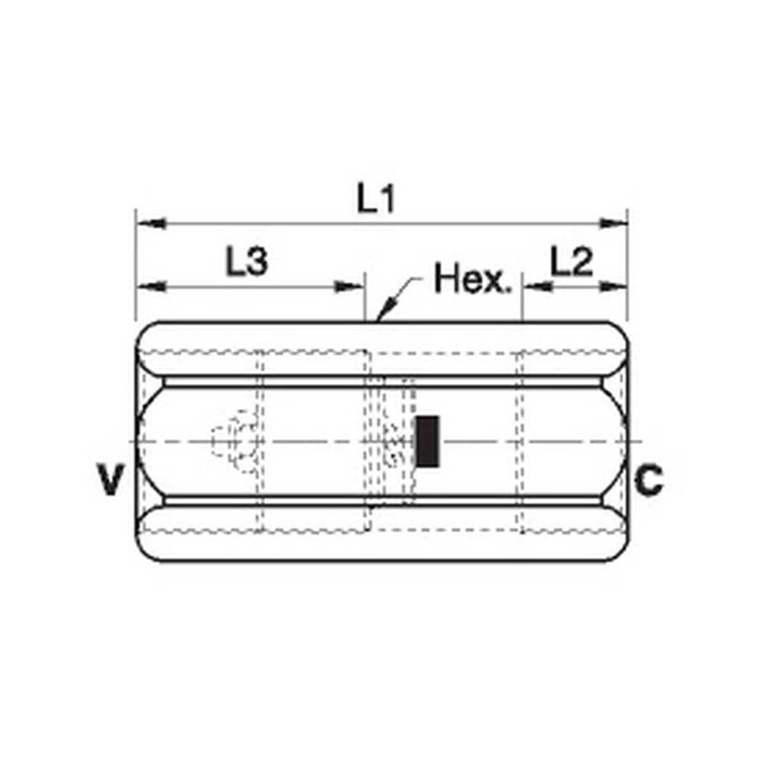 MARCHESINI Slangesprekkventil 3/4″ BSP (140 l/min Strømningshastighet)