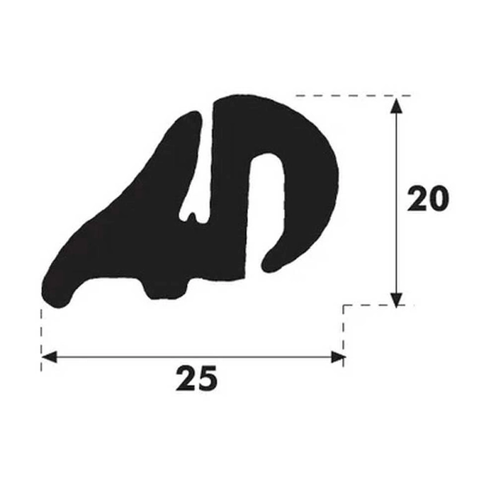 Gummilist -  Type S