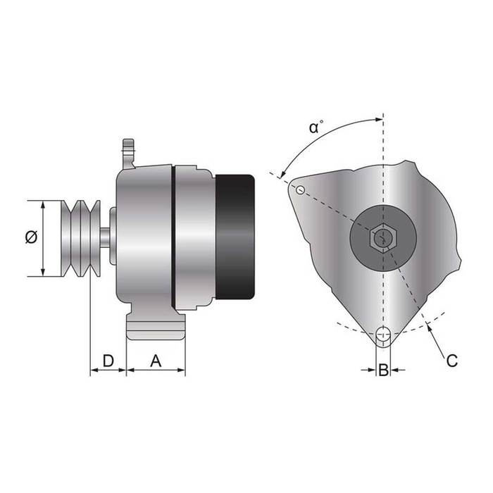 Dynamo - 14V, 150 A