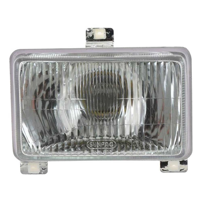 Halogen hovedlys framover V (V vinkel)