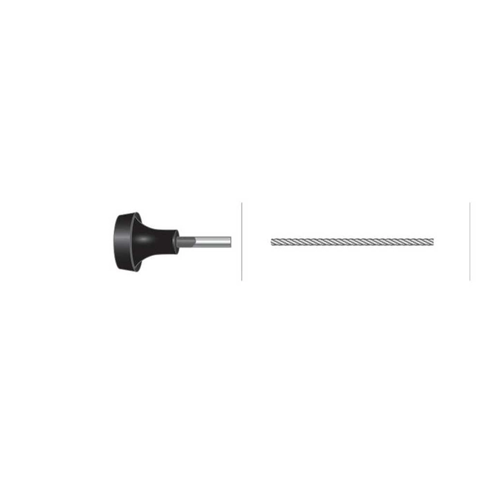 Kabel for motorstopp - Lengde: 1635mm, Kabellengde ytre: 1505mm