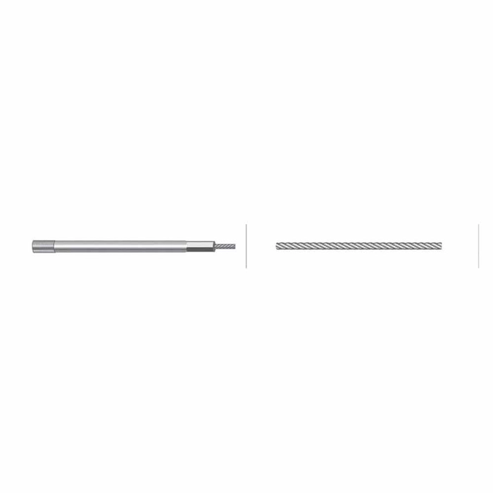 Kabel for motorstopp - Lengde: 1546mm, Kabellengde ytre: 1379mm