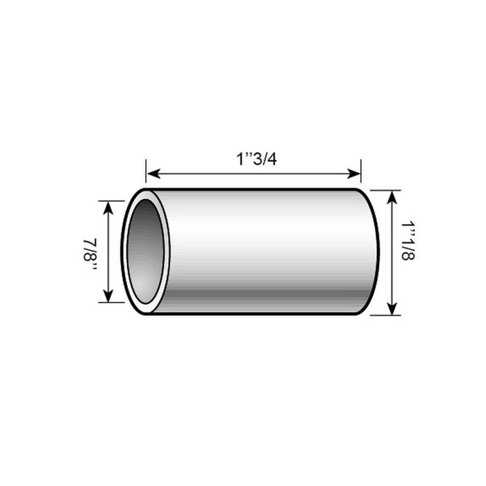 Fôring trekkstangkule fra kat. 3 til kat. 2 Kategori 2 til 1 (Ø28 til 22mm)