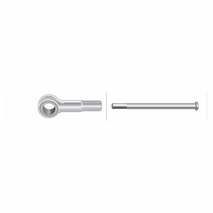 Gasskabel - Lengde: 1817mm, Kabellengde ytre: 1619mm