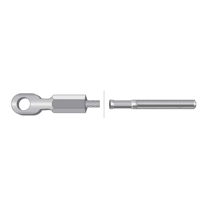 Kabel for trekk-krok - Lengde: 1710mm