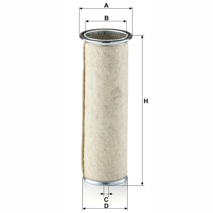 MANN Sekundærfilter CF 1133