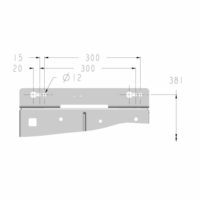 Luftfjæringssete - 12V (Klipp og sy stoff)
