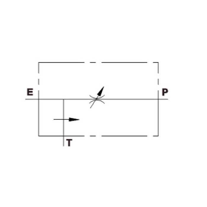 MARCHESINI 3-veis justerbar strømningskontrollventil 3/8″ BSP (60 l/min Strømningshastighet) Oversky
