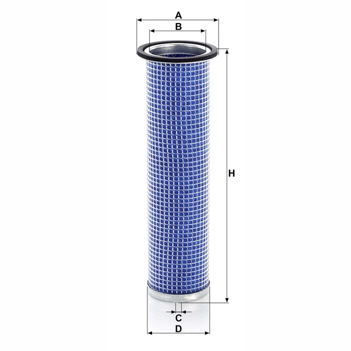 MANN Sekundærfilter CF 75/1 x
