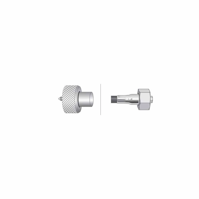 Drivkabel traktormeter - Lengde: 930mm, Kabellengde ytre: 930mm