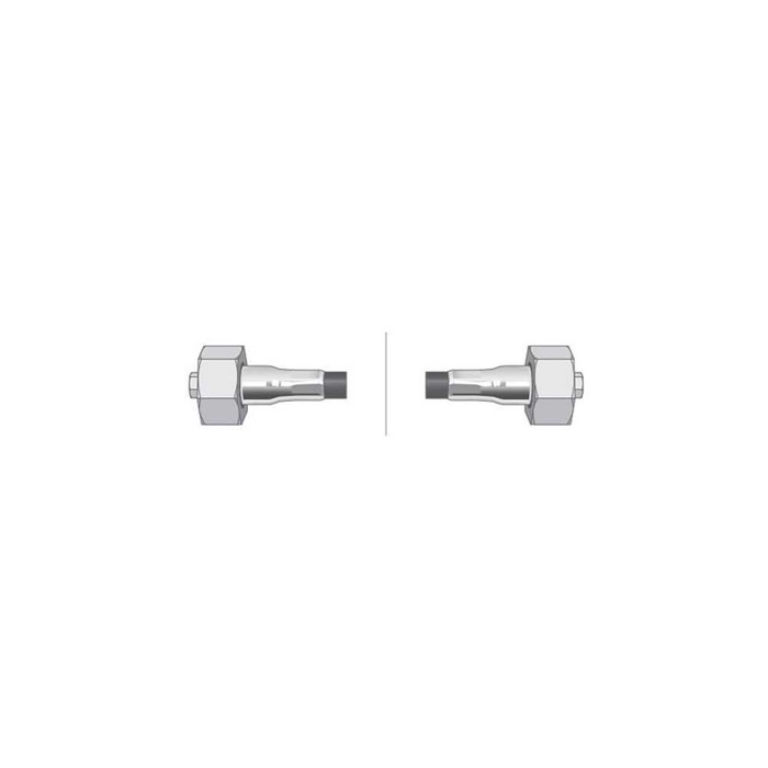 Drivkabel traktormeter - Lengde: 938mm, Kabellengde ytre: 698mm