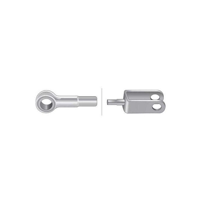 Håndgasskabel - Lengde: 1480mm, Kabellengde ytre: 1340mm
