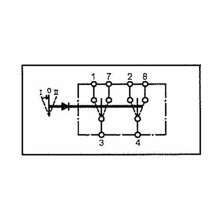Vippebryter - Universaltilpasset, 3 Posisjon (Av/1/(2))
