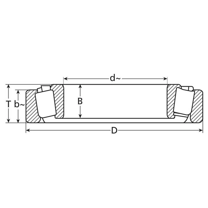 NTN SNR Koniske rullelagre (HM88649/HM88610)
