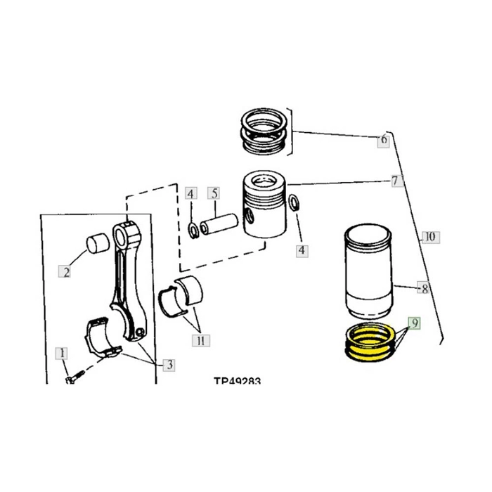O-ring sett