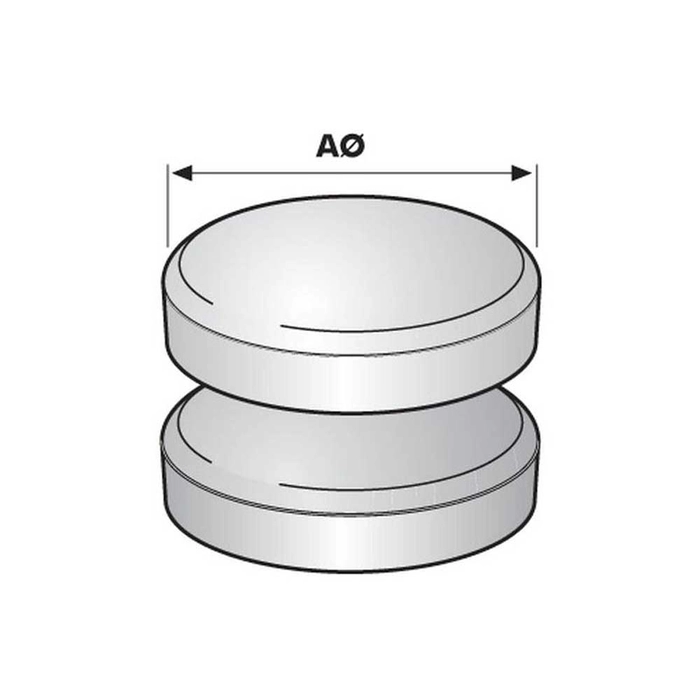 Frostplugg - 3/4'' (Kopp Type - Rustfritt stål)