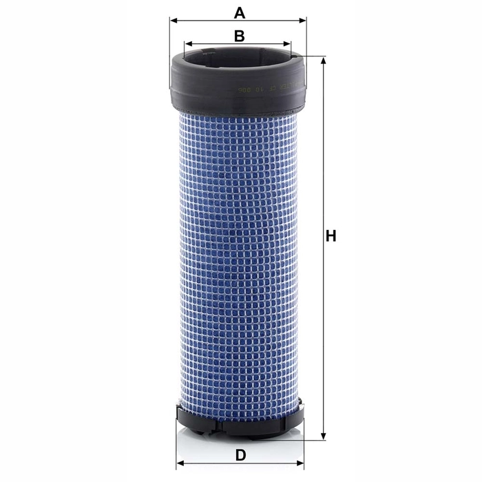 MANN Sekundærfilter CF 10 006