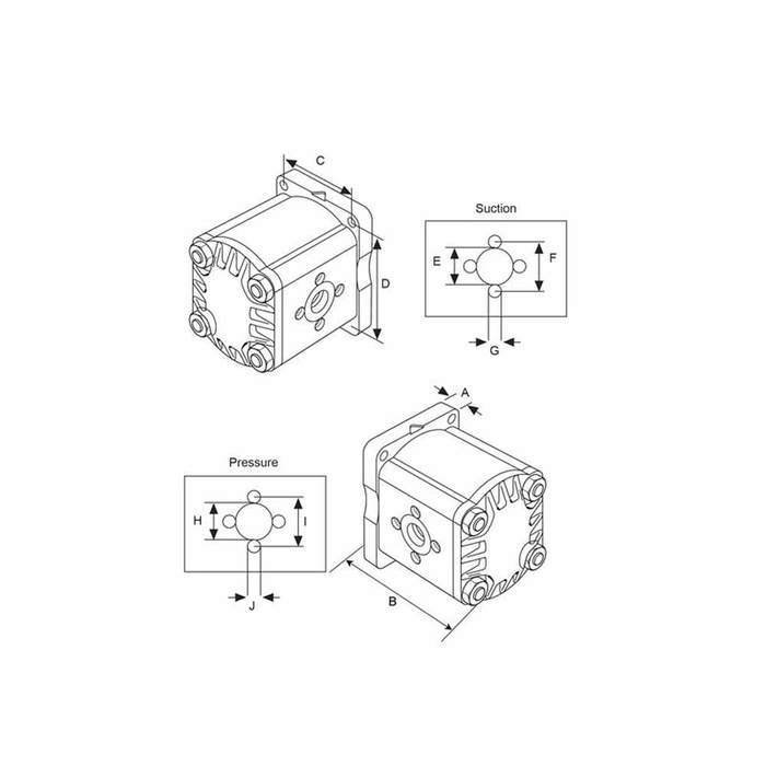 Hydraulikkpumpe 0510525313