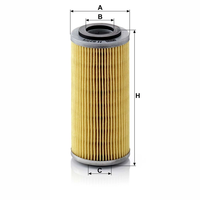 MANN Oljefilter H 827/1 n