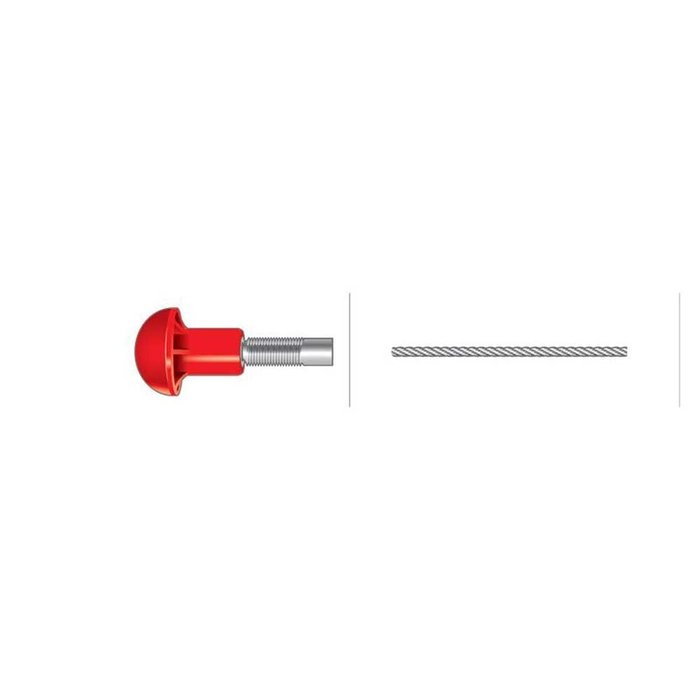 Kabel for motorstopp - Lengde: 1200mm, Kabellengde ytre: 1170mm