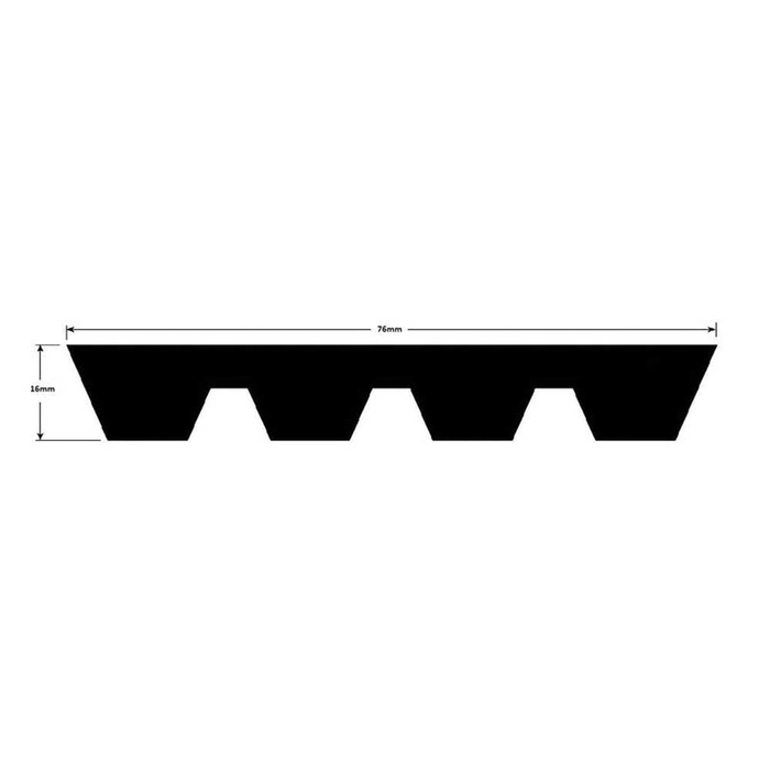 Kilereim Powerband SPB Section - Reimnr. 4HSPB2360 (Antall ribber: 4)