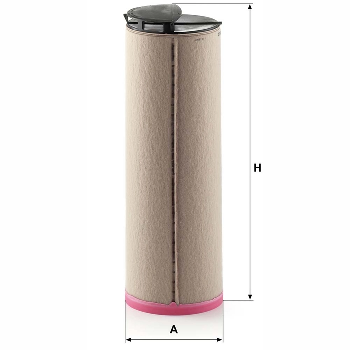 MANN Sekundærfilter CF 810