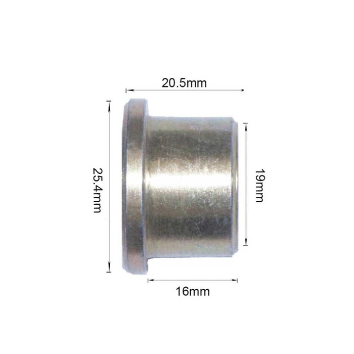 Fôring for toppstag - fra kat. 3 til kat. 2 (Kategori 2 til 1 (Ø25 til 19mm))