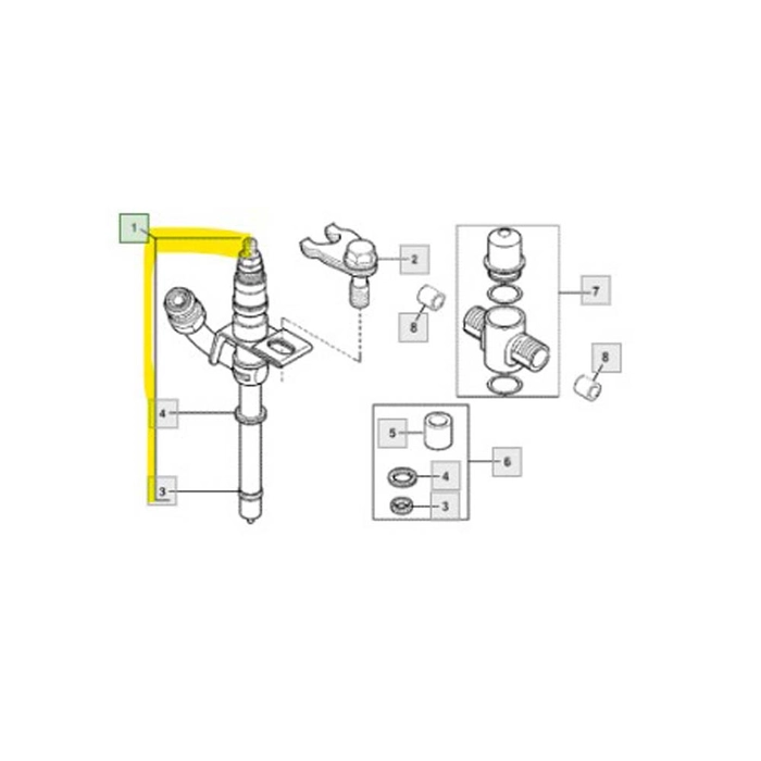 Innsprøytingsdyse reman