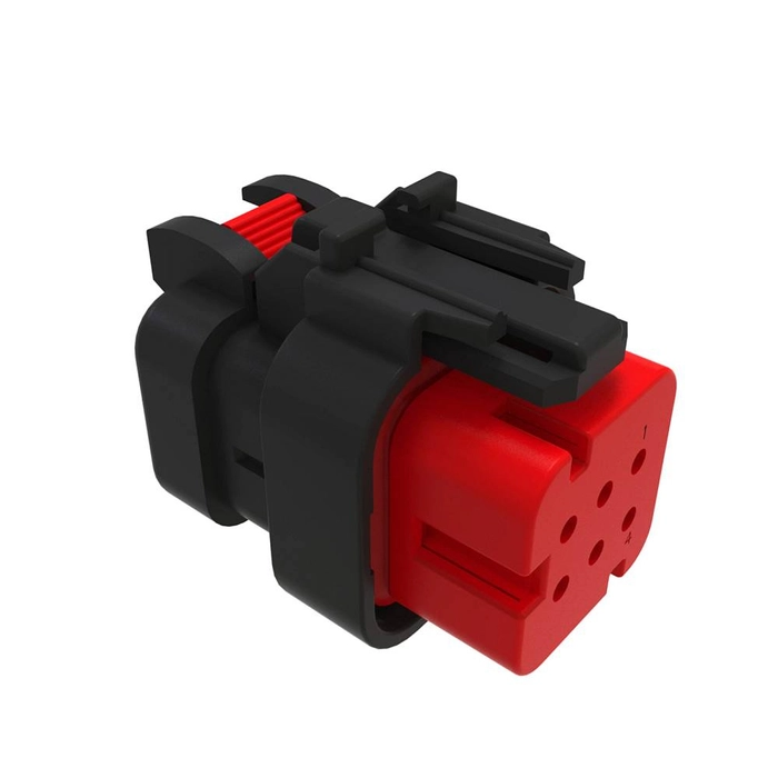 Elec. connector housing