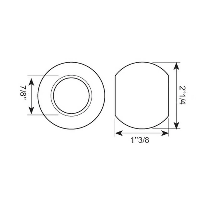 Agripak 2 stk. Trekkstangkule (Kategori 2/1)