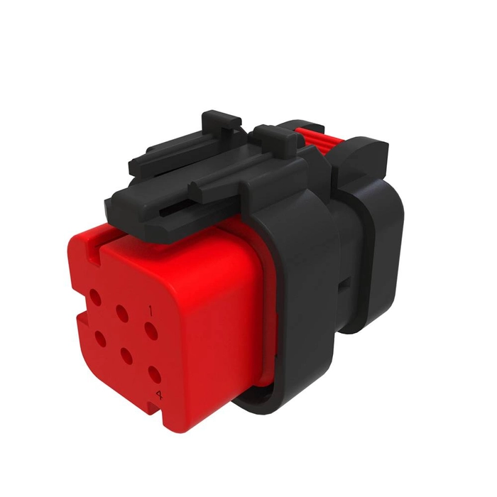 Elec. connector housing