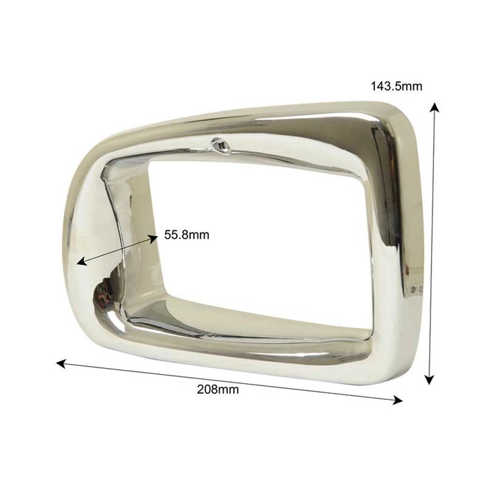 Frontlys - bevegelig V