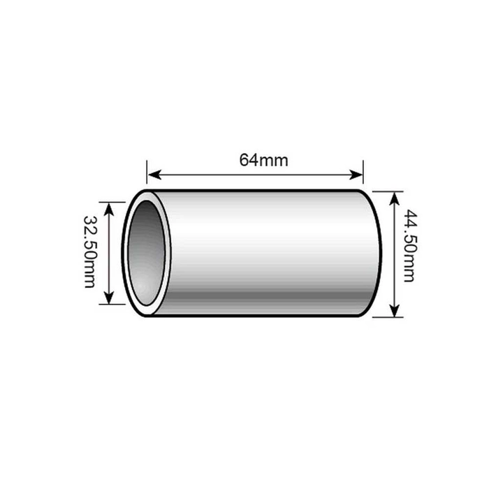 Fôring for toppstag - fra kat. 3 til kat. 2 (Kategori 4 til 3 (Ø45 til 32mm))