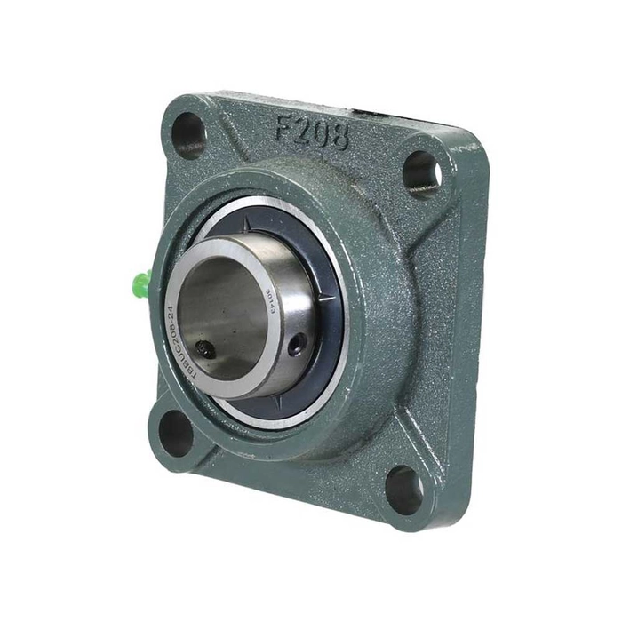 4-hulls flensenhet m/lager (UCF208-24)