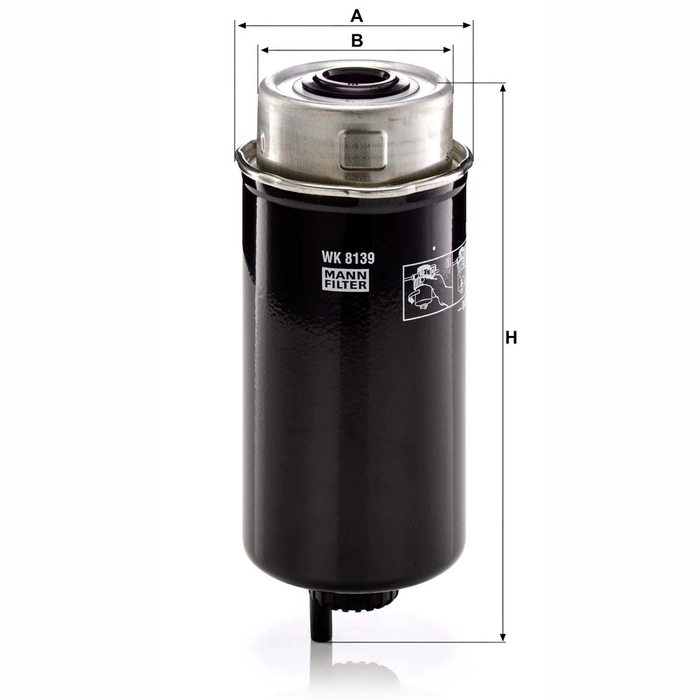 MANN Drivstoffilter WK 8139