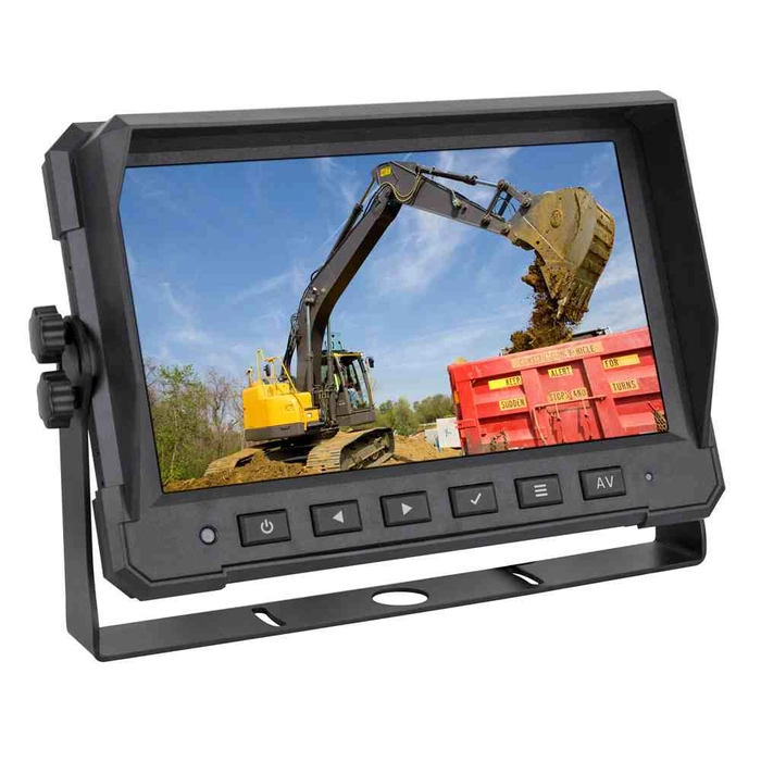 10" Digital HD splittskjerm 12/24v (Inntil 4 kamera)