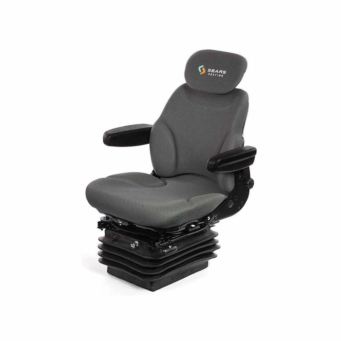 Luftfjæringssete - 12V (Stoff)