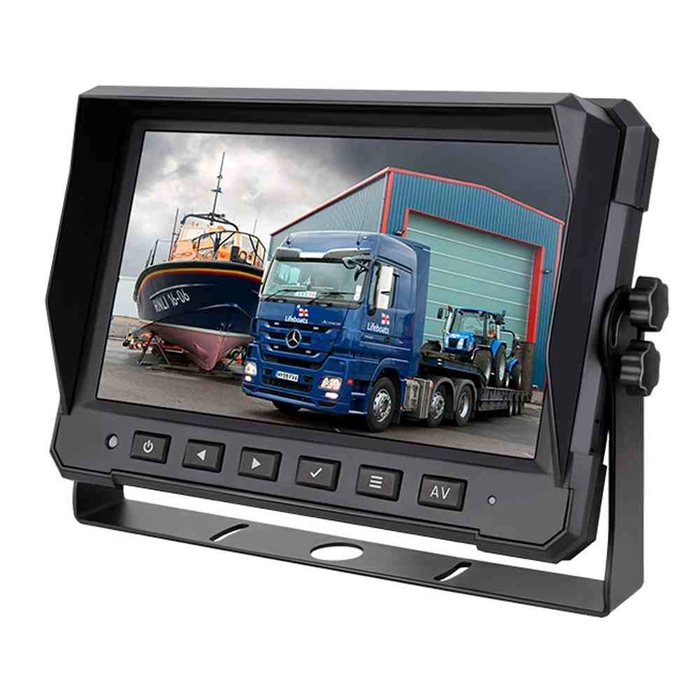 10" Digital splittskjerm 12/24v