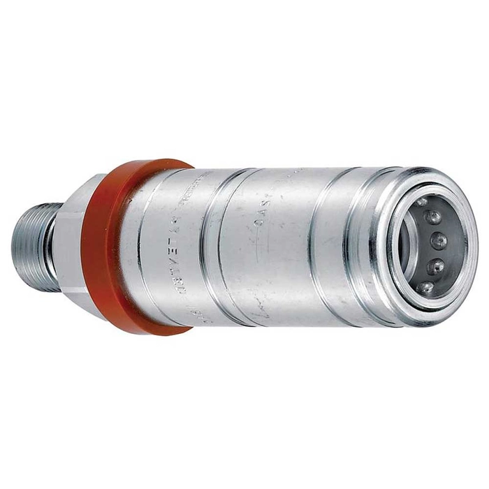 Faster Hydraulisk hurtigkobling Hunn 1/2″ Husstørrelse x M22 x 1.50 Metrisk Hanngjenge