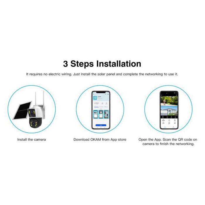 4G Overvåkningskamera