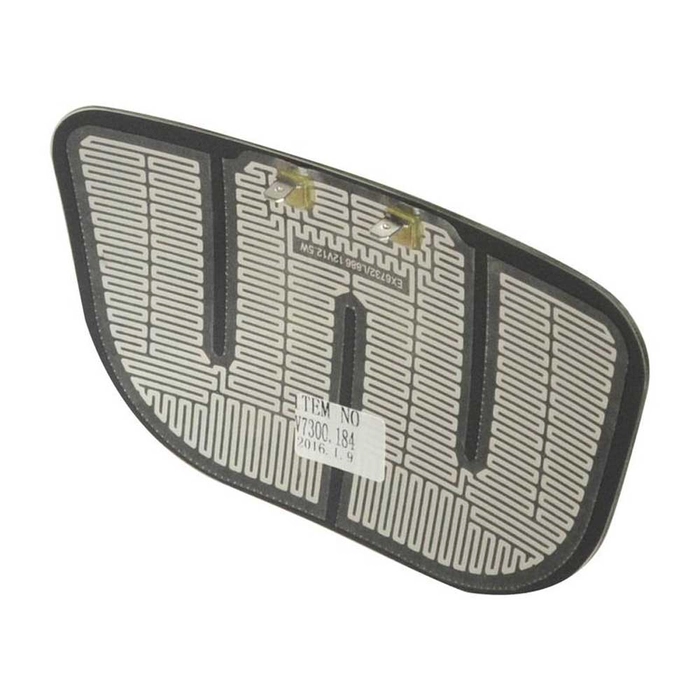 Erstatningsglass for speil - Rektangulær, (Konveks - oppvarmet), 115 x 190mm