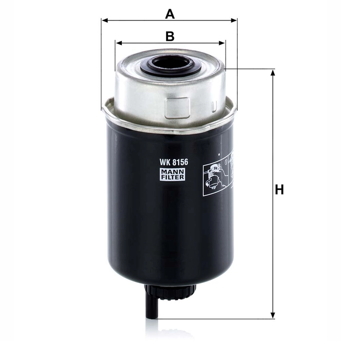 MANN Drivstoffilter WK 8156