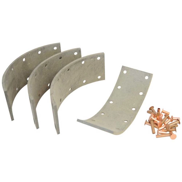 Bremsebelegg - bremseskosett, Lengde: