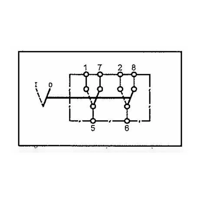 Agripak Vippebryter Diff. Lås 2 Posisjon (På/av)