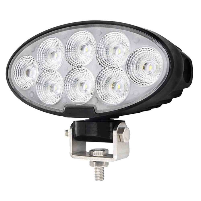 Ledtronic arbeidslys for John Deere, sort front 6000 lumen