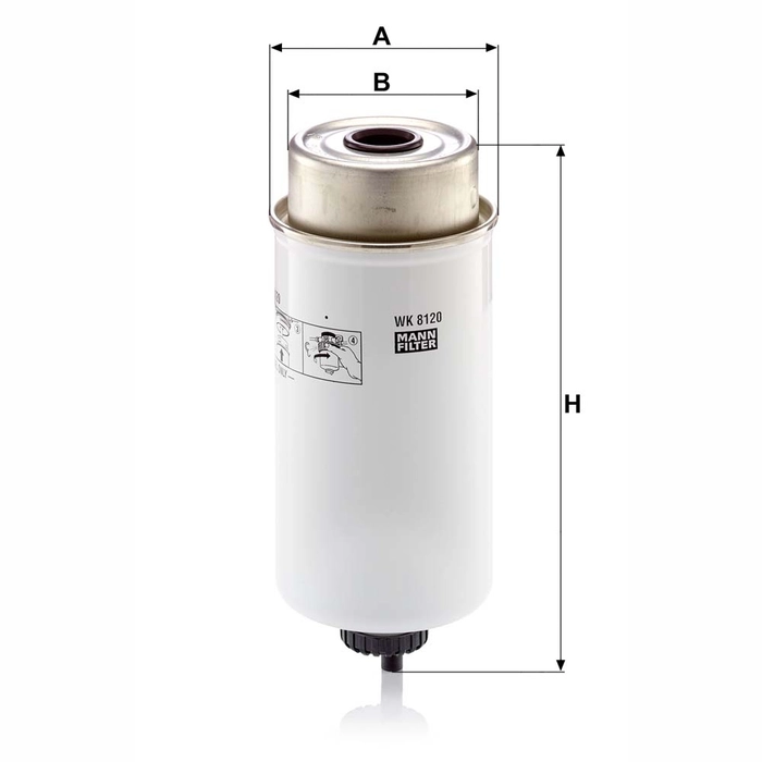 MANN Drivstoffilter WK 8120