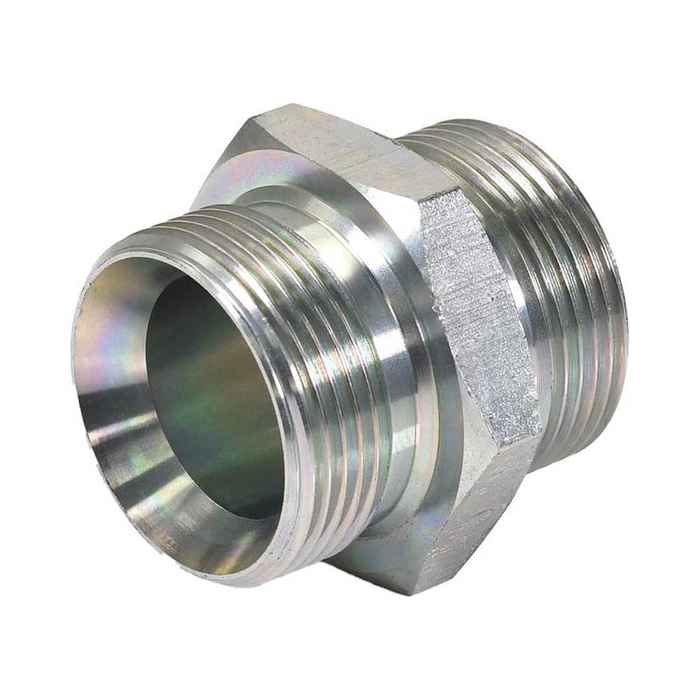 Hydraulisk adapter 1″ BSP Hann x 1″ BSP Hann