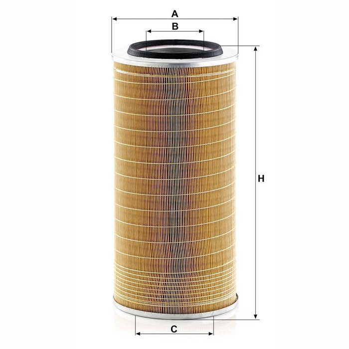 MANN Luftfilter C 24 650/8