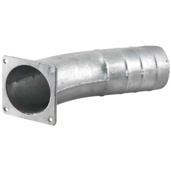 45° bøyning 6″ (150mm) x (150mm) (Galvanisert)