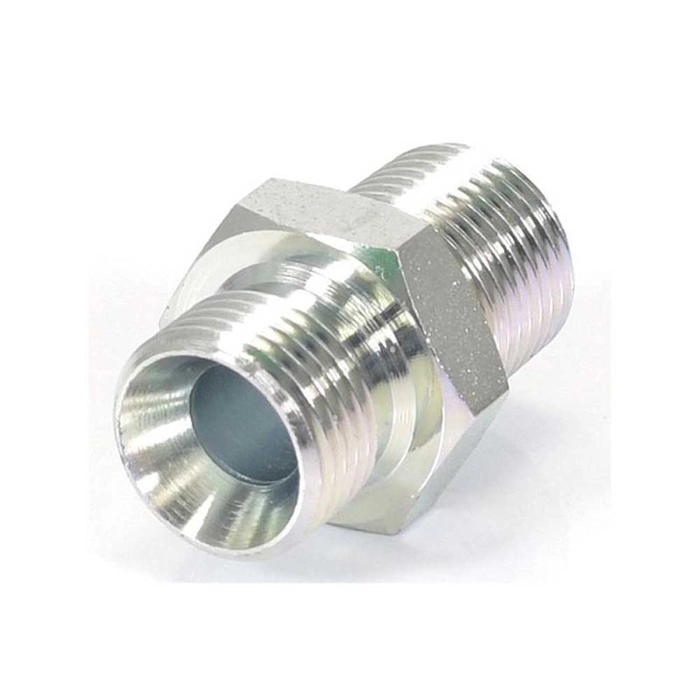Hydraulisk adapter 1/2″ NPTF Hann x 1/2″ BSP Hann